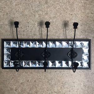 Black Glamorous Hobby Lobby Wall Hooks with Gems
